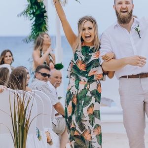 SHOW ME YOUR MUMU PARADISE FOUND DRESS two pieces